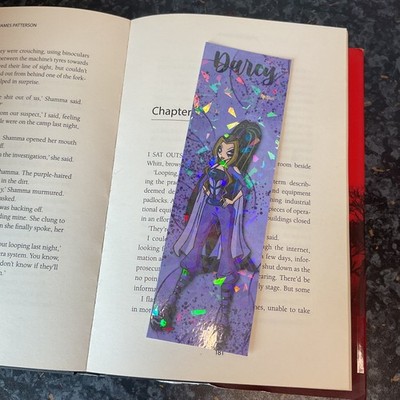 Winx Club Inspired Bookmarks Original Artwork Fairies Magic Children Gifts Art