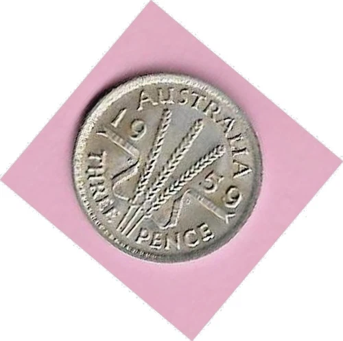 1959 Elizabeth II Brass Threepence — photo from the most recent tracked eBay sale