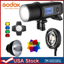 Godox AD400Pro 400Ws outdoor flash with reflector honeycomb color gels Mount KIT