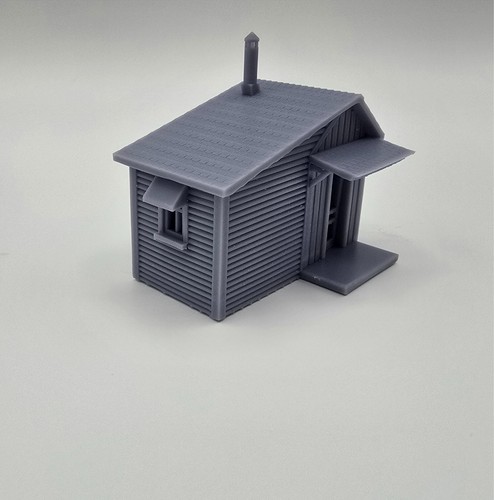 HO Scale Crossing Shanty 1:87 Building - Picture 7 of 11