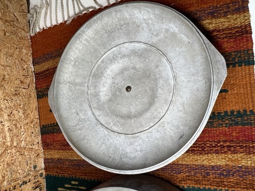 Wagner Ware Sidney -O- (MAGNALITE) 4569M-Friggitrice per pollo profonda con coperchio 11” X 3” profondità - Foto 8 di 13