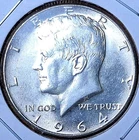 1964-P Kennedy Silver Half Dollar 90% Silver CK64002