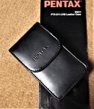 Pentax 85211 Leather Carrying Case PTX-211- NEW  w/ belt loop.