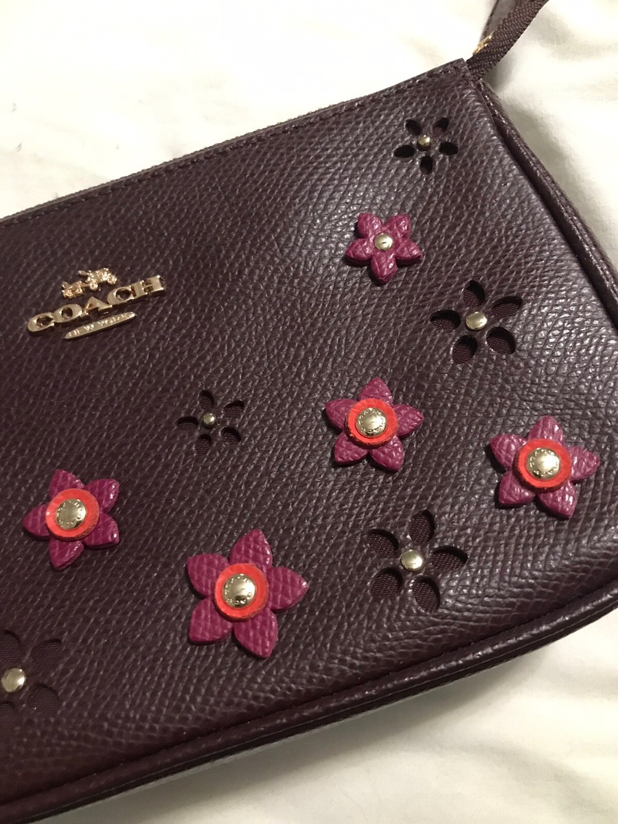 【美品⠀】COACH リボン付きフラットシューズ ブラウン/ピンク 箱付き HEWN / リボンスリングバックフラットシューズ｜ESTNATION