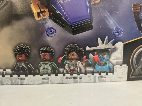 LEGO 76211 Marvel Black Panther Wakanda Forever Shuri's Sunbird, NIB - Picture 11 of 13