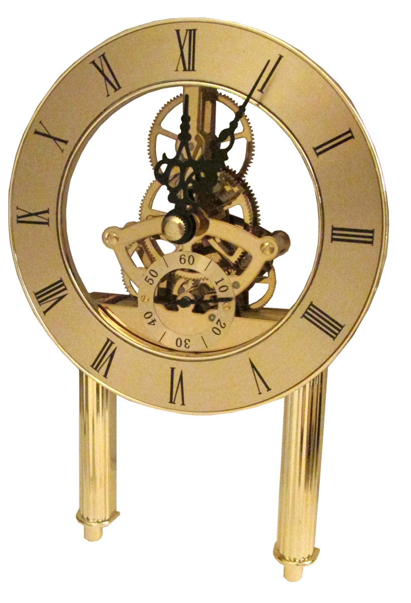 NEW Anniversary Quartz Skeleton Clock Movement with Posts (MST110) eBay