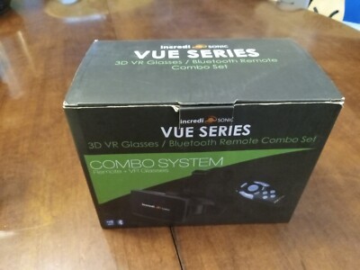 Incredi Sonic VR Headset+ Bluetooth Remote Control 3D Virtual Reality Vue Series