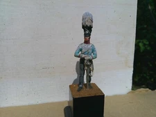 Stadden, Napoleonic Prussian Dragoon Officer cavalry, well painted lead 54mm, DJ