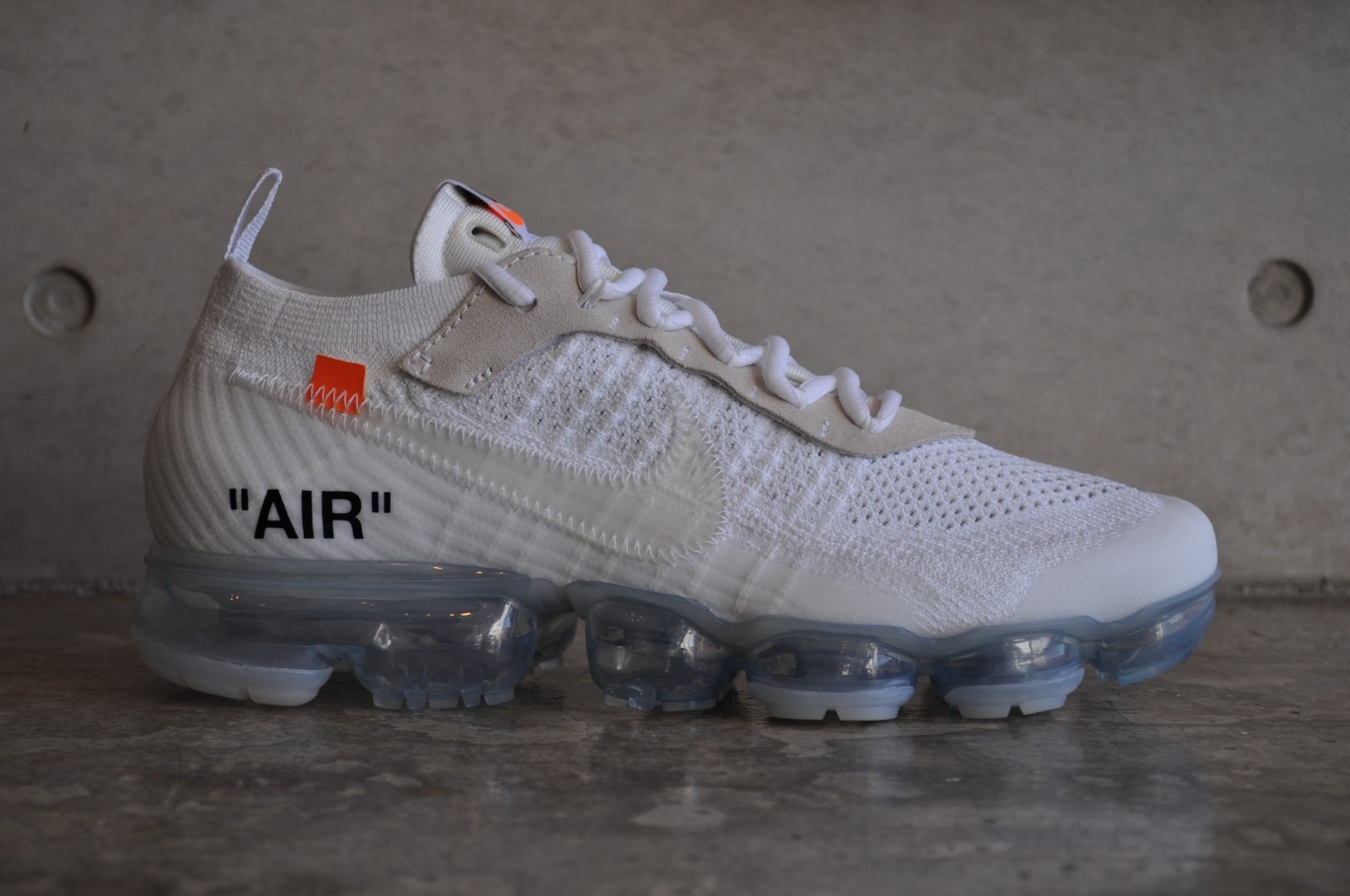 vapormax flyknit x off white