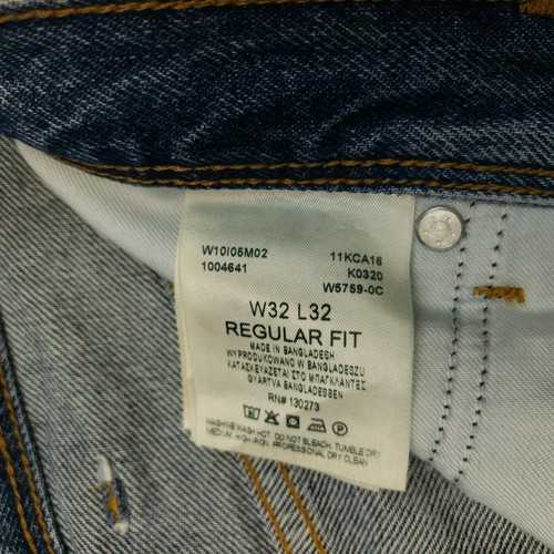 Vintage Wrangler Jeans W31 L26 Straight Heavy Denim Mid Rise Mens Blue Tag 32/32 - Picture 10 of 14