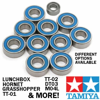 TAMIYA Car Upgrade Bearing Set Steel Ball Race Bearings for Lunch Box Hornet etc