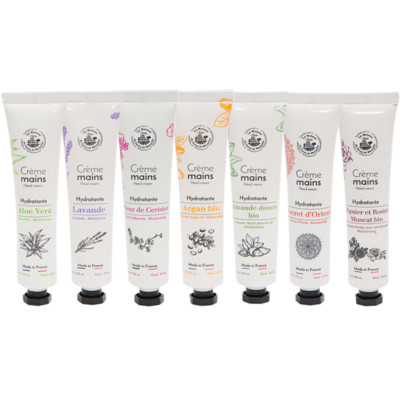 Französische Handcremes mit Bio-Sheabutter, Maison du Savon De Marseille, 30 ml 