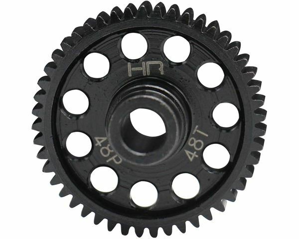 Hot Racing - Speed Run Steel Spur Gear, 48 Tooth/48 Pitch, for Traxxas 4 Tec 2