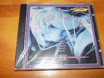 ROMANTIC EVENING MUSIC 12 Classical Music Selections Bach Handel Harp CD NEW
