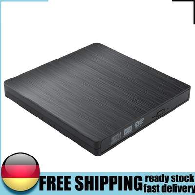5 Gbps USB 2.0 Externes DVD CD-ROM RW-Player Gehäuse für optische Laufwerke Schw