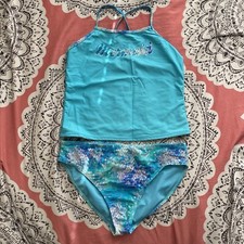 Girls Mermaid Swimsuit L 10/12