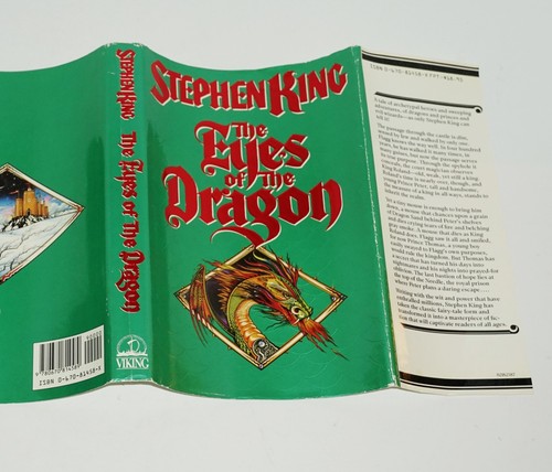 THE EYES OF THE DRAGON *SIGNED* ~ STEPHEN KING, 1ST/1ST PRINTING, with LOA - Picture 6 of 14