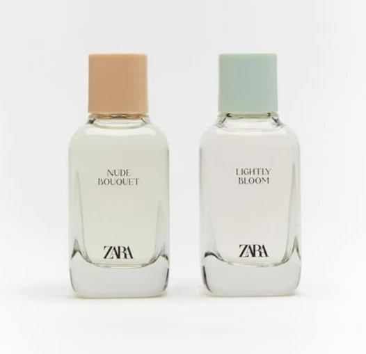 Zara NUDE BOUQUET + LIGHTLY BLOOM 2X100 ML Eau De Parfum Donna | eBay 