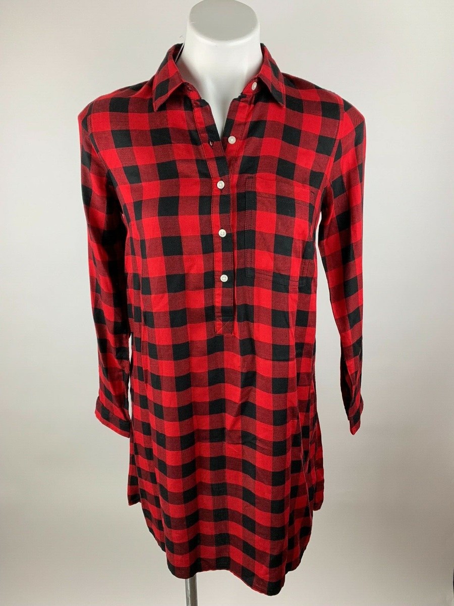 dark red gingham dress Rihoas Square Neck Sleeveless Gingham Cotton Scallop Trim A-Line Mini Dress, Red / L