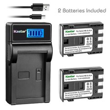 Kastar NB-2LH Battery Charger For Canon PowerShot S30 S40 S45 S50 S60 S70 S80