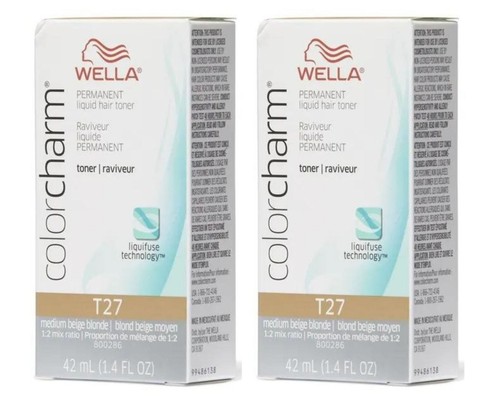 Wella Color Charm Liquid Hair Toner 42 ML /1.4 oz- Choose Shades or w/ Developer - Picture 46 of 65
