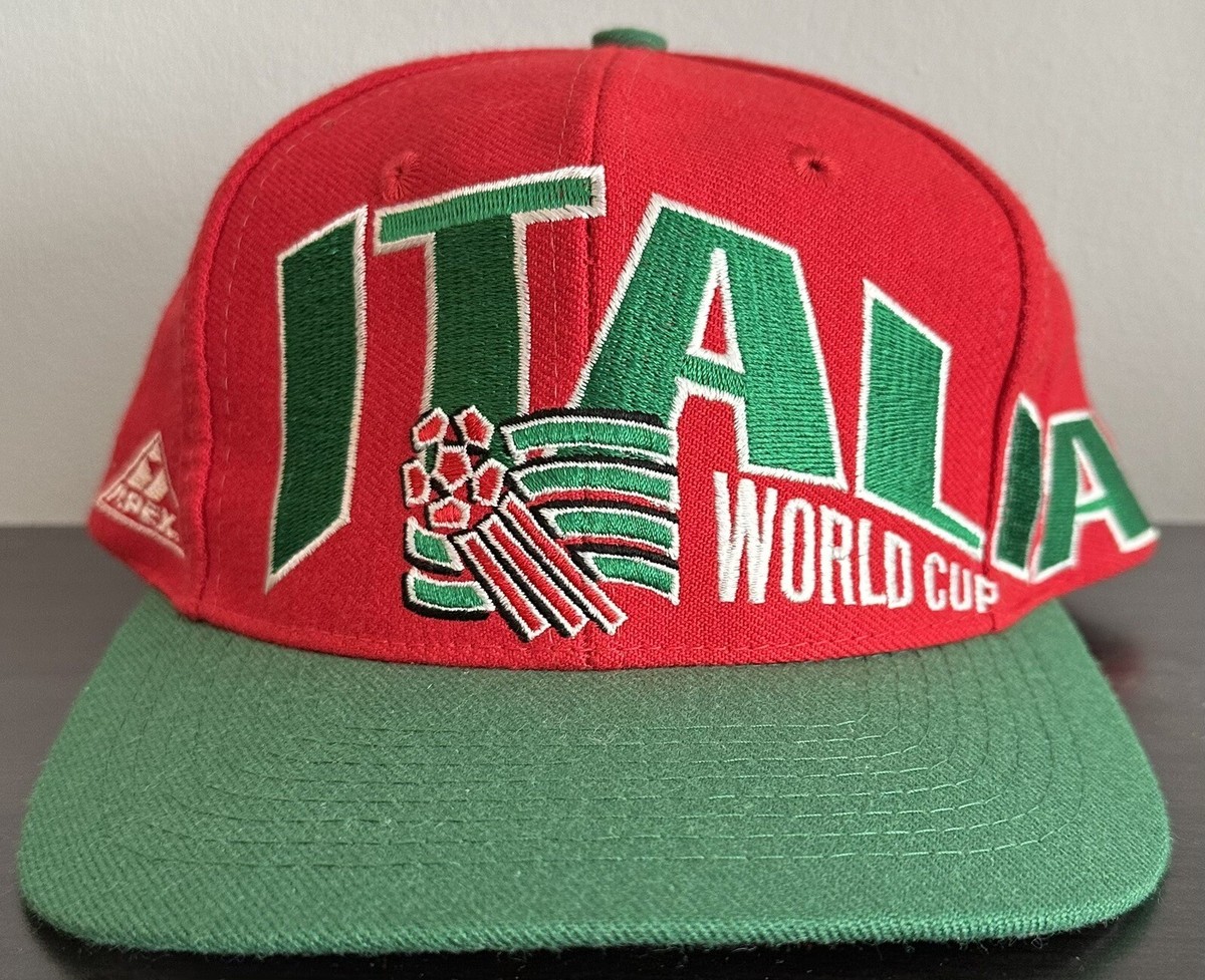 NWOT Vintage Apex One ITALY ITALIA World Cup 1994 USA Soccer Hat