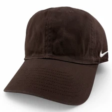Nike Heritage 86 Team Brown BLANK for CUSTOMS 102699-237 Adjustable Dad Hat Cap