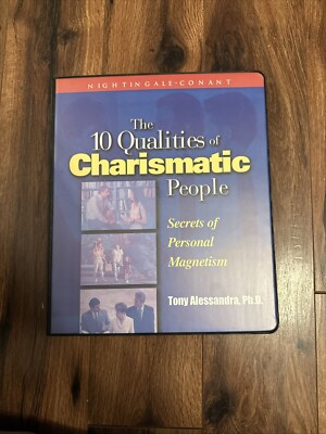 The 10 Qualities Of Charismatic People Tony Alessandra 7 Cassette Series