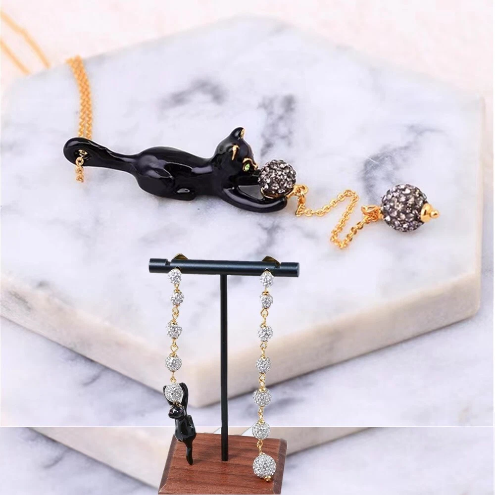 Kate Spade New York Pav Fireball Black Cat Mismatch Linear
