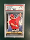 2011 Bowman Bowman's Brightest #BBR6 Mike Trout Angels RC Rookie PSA 8 NM-MT
