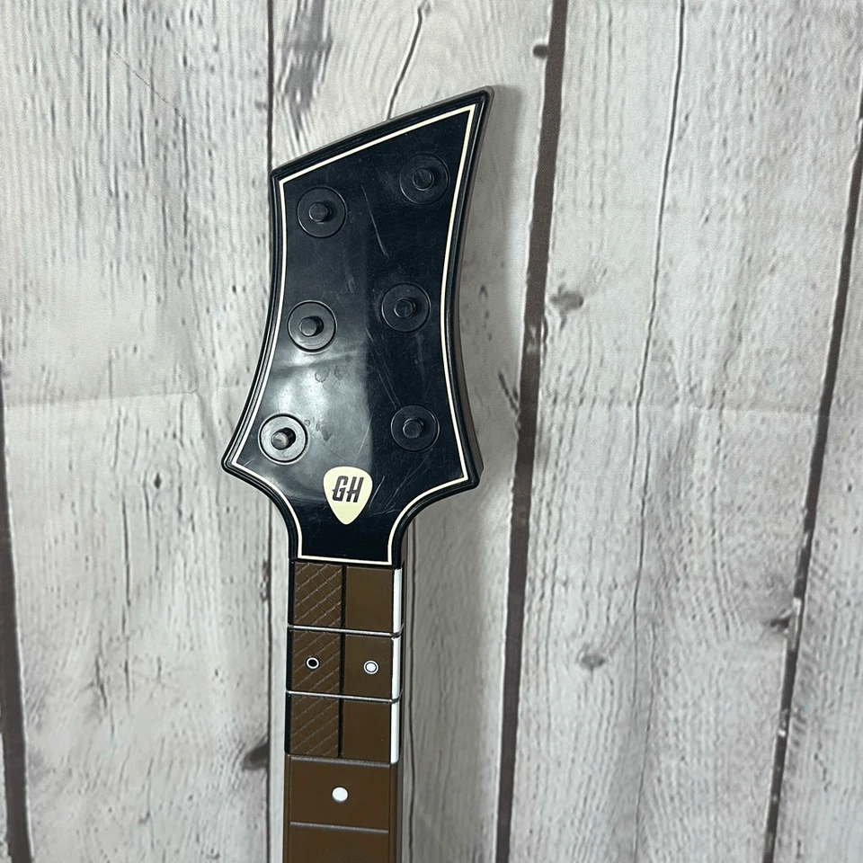 Activision Guitar Hero Power Wireless Controller Black Gold Tested NO BACK - Image 4 of 4