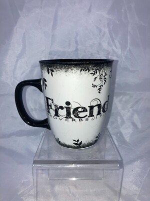 Truth by Carson Proverbs ''A Friend Loves at All Times'' Coffee Mug Cup 16 fl. oz.