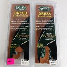  2 Lamkin Dress Comfort Insoles LC400DR Mens 7 to 7.5 Womens 8 to 8.5 New