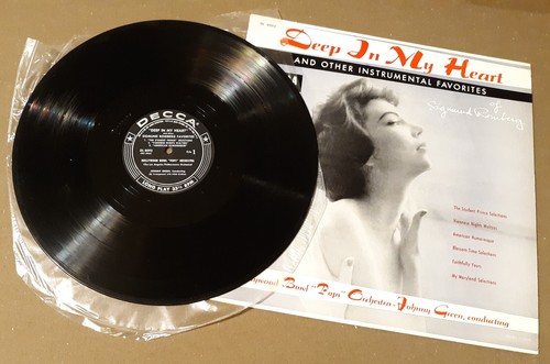 Sigmund Romberg Deep In My Heart by Decca Records 33rpm VINYL LP - Picture 2 of 3