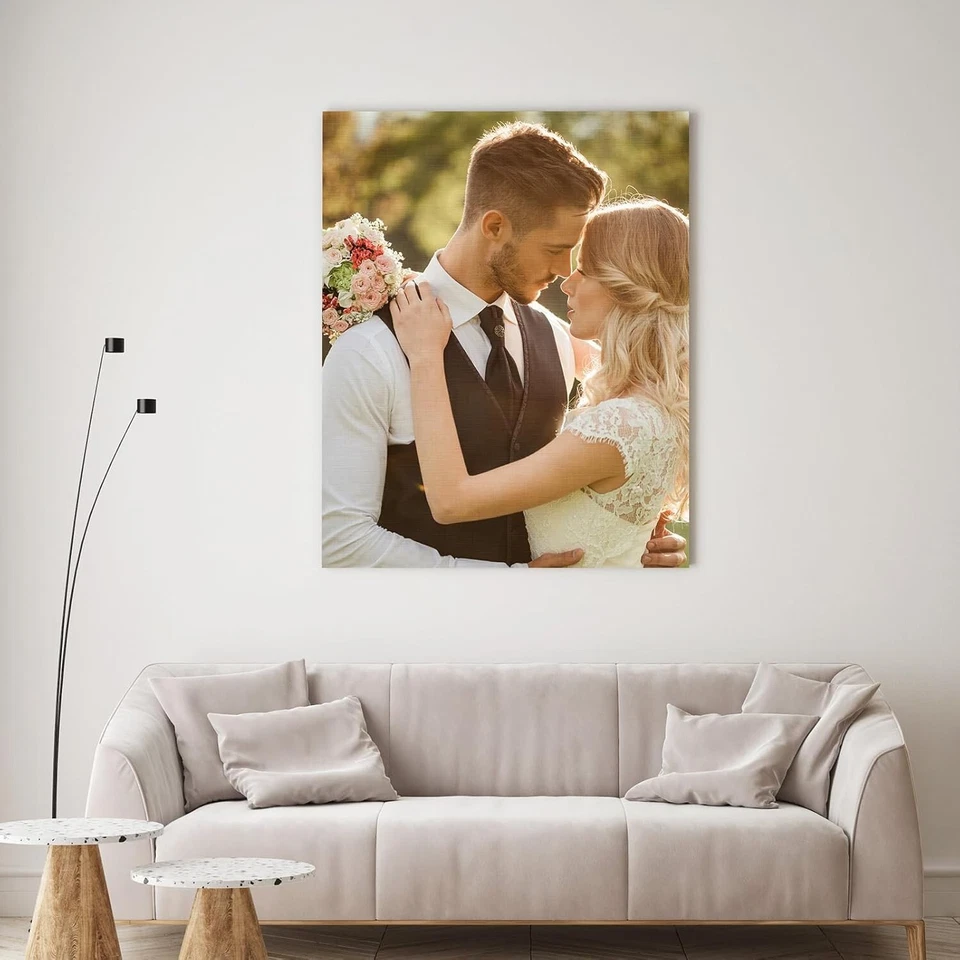 Impresiones en lienzo enmarcadas personalizadas con tus fotos-arte personalizado de imagen a lienzo Foto 2 de 4