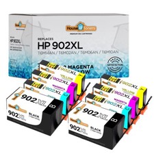 8PK Fits HP 902XL Black Cyan Magenta Yellow Ink Cartridge for HP Officejet 6951