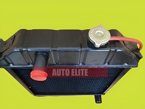 Suitable For Ford Tractors 2000 2600 3000 3600 Copper Fin 4 Row Radiator - Picture 2 of 7