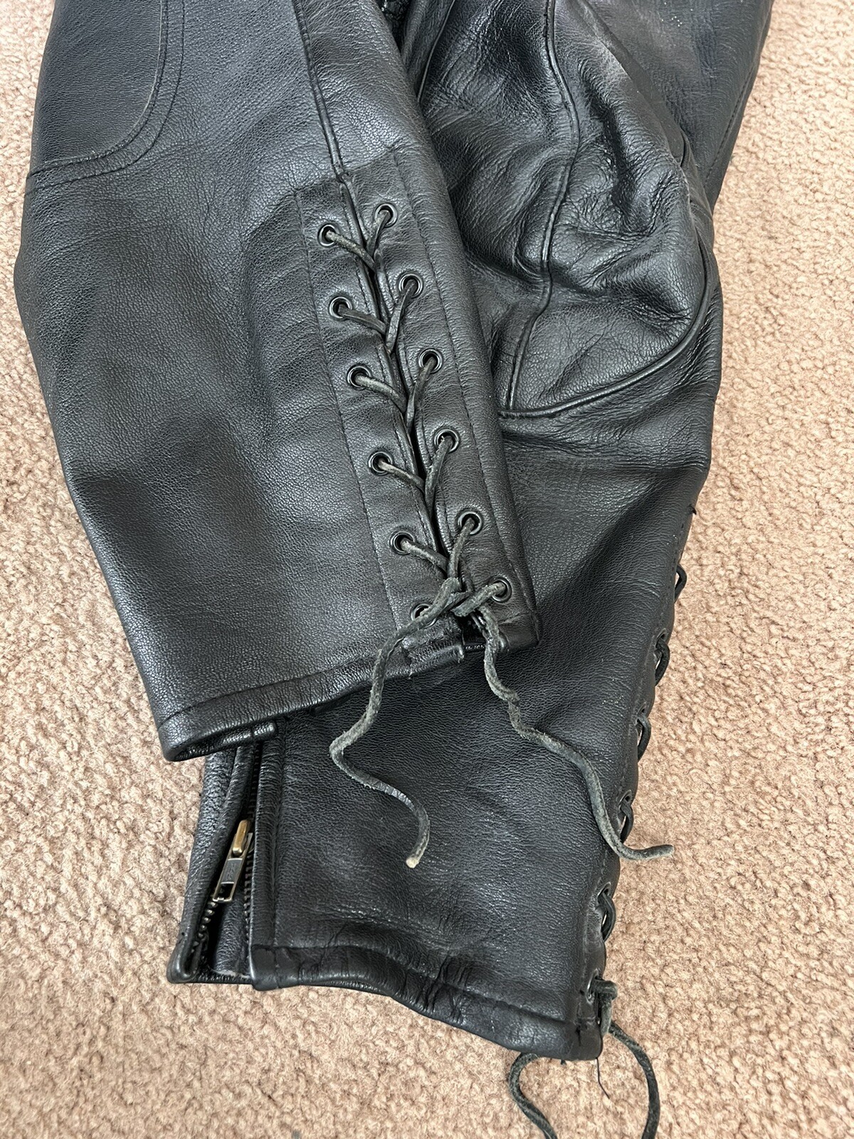 Schuh Leather Motorcycle Pants eBay