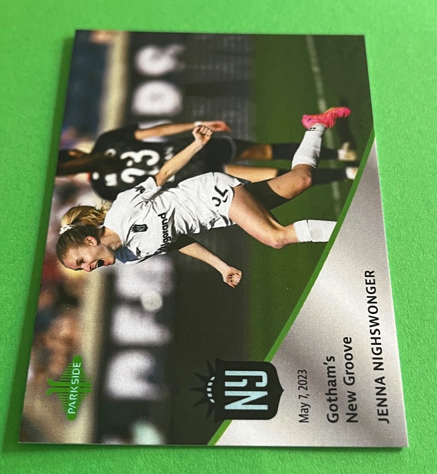 Jenna Nighswonger 2023 Parkside NWSL Pronto Week 6 SILVER Rookie #35 4/10 GOTHAM - Image 2 of 4