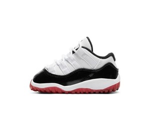 retro 11 red white and black