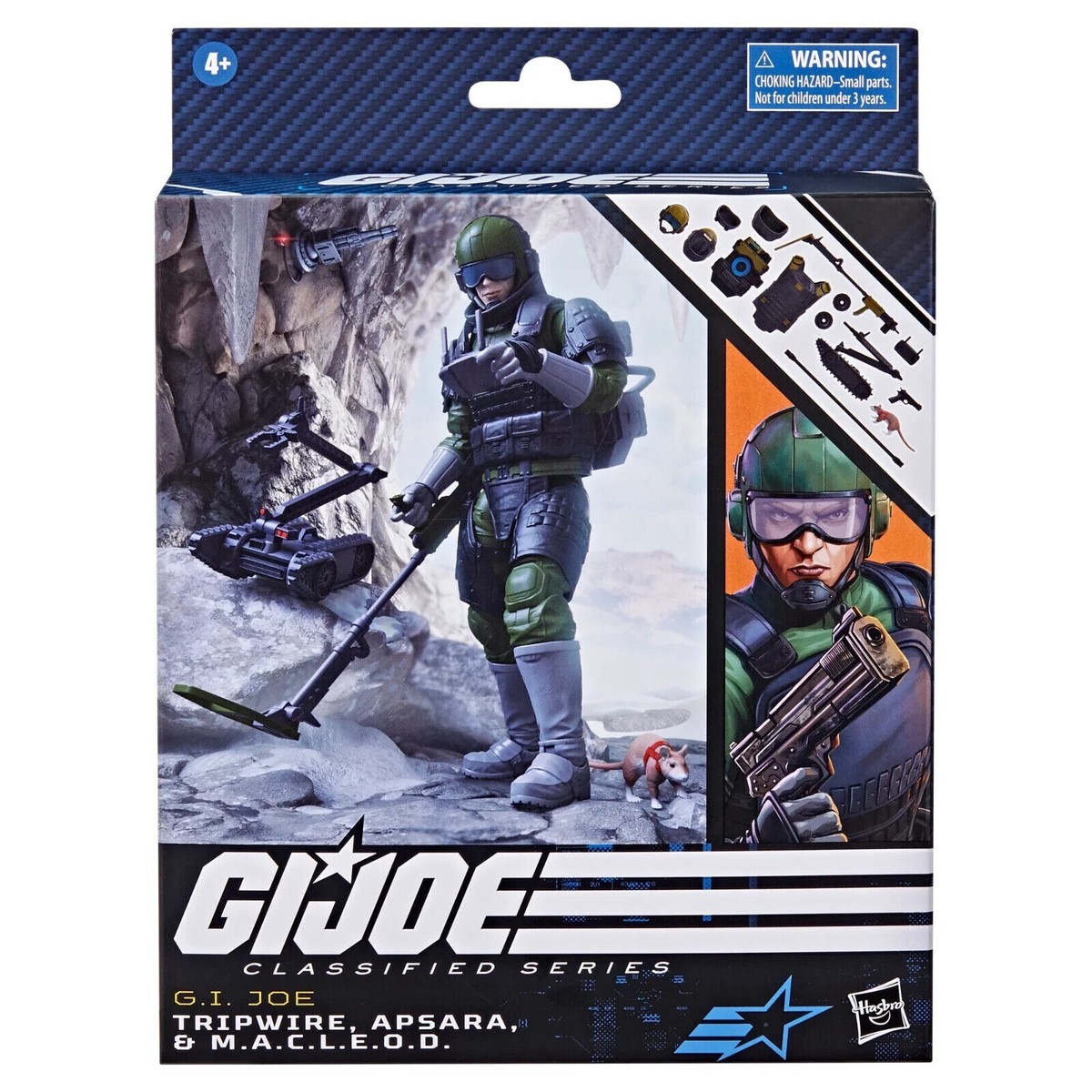G.I. JOE Classified Series Tripwire Apsara & MACLEOD 078 6
