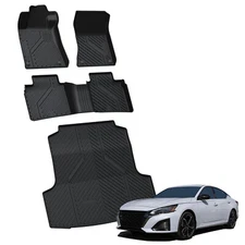 Floor Mats & Cargo Mat for Nissan Altima 2019-2025 Anti-slip Protection Full Set