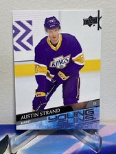 2020-21 Upper Deck EXTENDED SERIES AUSTIN STRAND #722 YOUNG GUNS ROOKIE