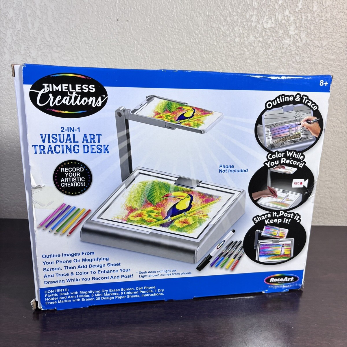Cra-Z-Art Timeless Creations 2-in-1 Tracing Desk - Light Box