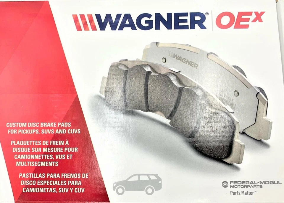 Nuevo juego de pastillas de freno de disco delanteras Wagner OEX1625 para Acura RDX 2013 3,5 L Foto 2 de 2