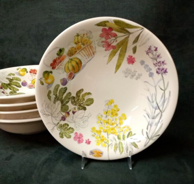 Gien Faiencerie De Gien PROVENCE Cereal Bowl 6 1/2 Inches