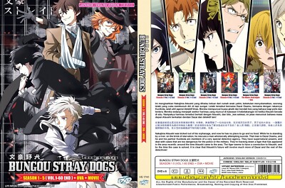 ANIME DVD~ENGLISH DUBBED~Bungou Stray Dogs Season 1-5(1-60End+OVA+Movie)+GIFT