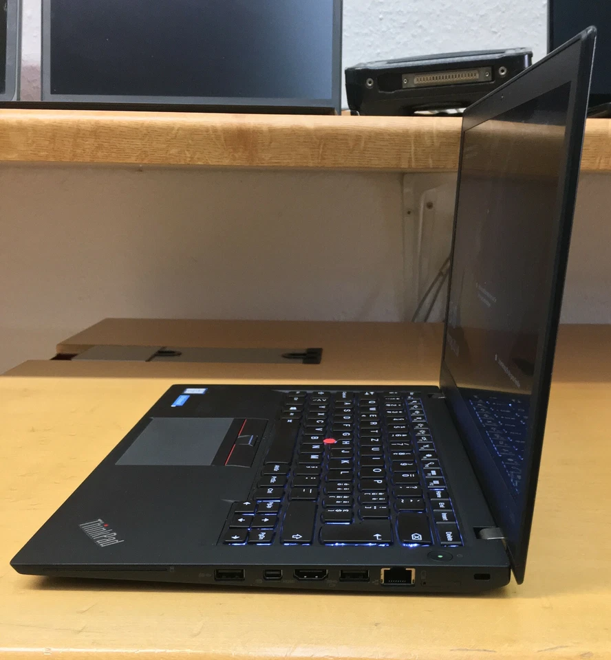 Lenovo ThinkPad T460s i5-6300U 3,0GHz 8GB 512SSD 14"FHD-TOCHSCR. DE-BACKLIT W10 - Bild 3 von 4
