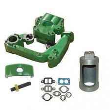 Intake And Exhaust Manifold Kit Fits John Deere 50 50 Intake And Exhaust Manifold Kit Fits John Deere 50 50