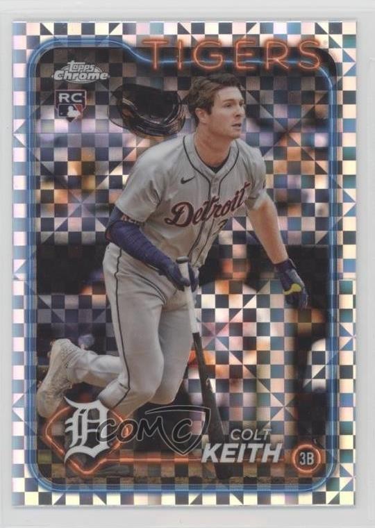 2024 Topps Chrome Update X-Fractor Colt Keith #USC8 0m4r